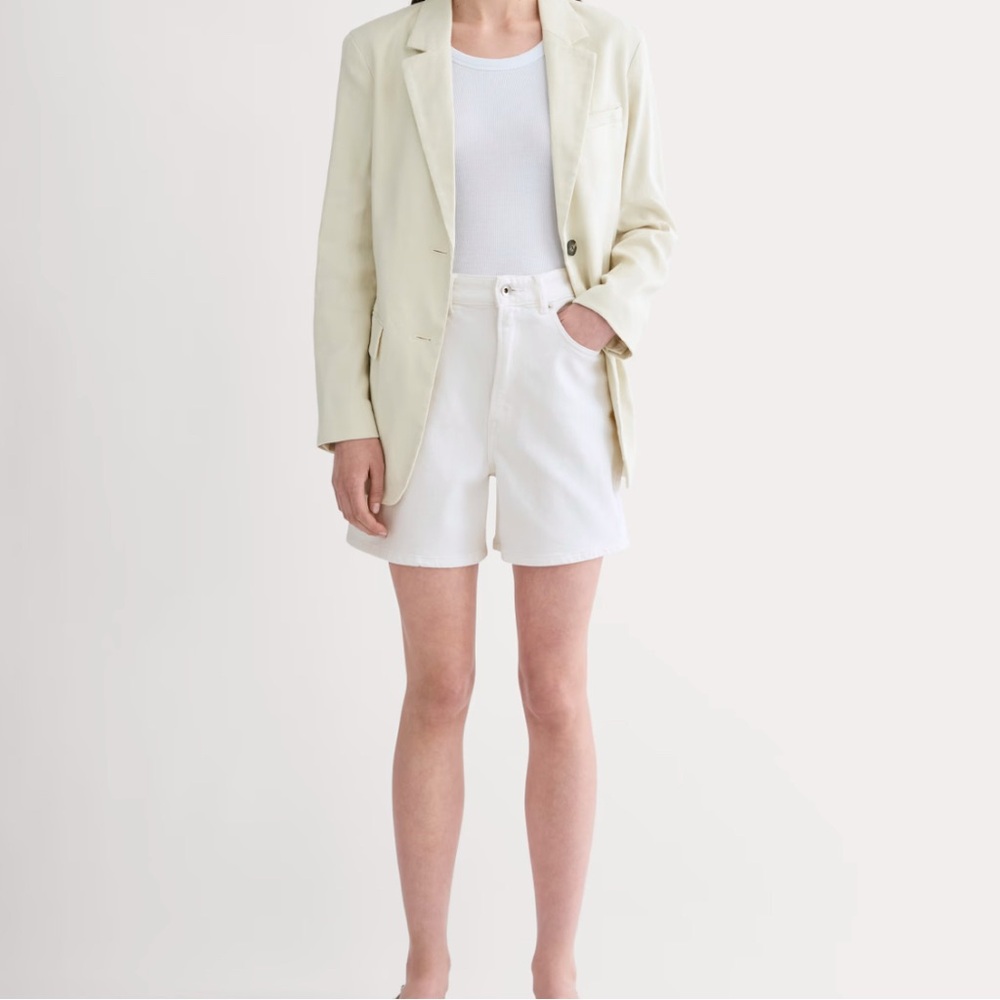 Everlane The A-Line Denim Short, size 27